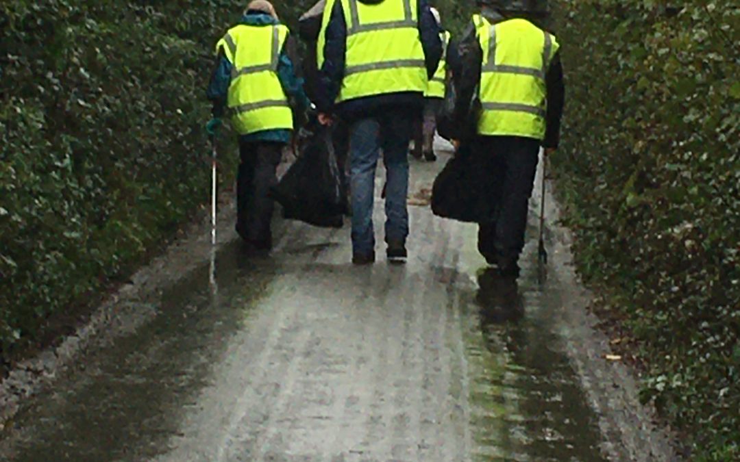 Litter picking Angels in our midst